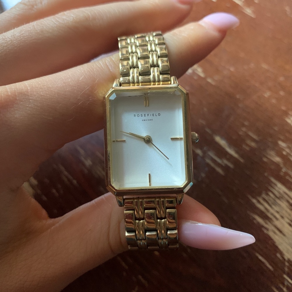 Rosefield Gold watch
